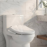 Smart Electric Bidet Toilet Seat with Energy Saving & Instant Heating 496/528x470x145mm - White