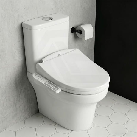 Smart Electric Bidet Toilet Seat with Energy Saving & Instant Heating 496/528x470x145mm - White