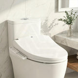 Smart Electric Bidet Toilet Seat with Energy Saving & Instant Heating 496/528x470x145mm - White