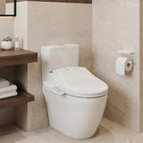 Smart Electric Bidet Toilet Seat with Energy Saving & Instant Heating 496/528x470x145mm - White