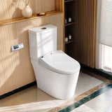 Smart Electric Bidet Toilet Seat with Wireless Remote Controller 496/528x470x145mm - White