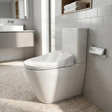 Smart Electric Bidet Toilet Seat with Wireless Remote Controller 496/528x470x145mm - White