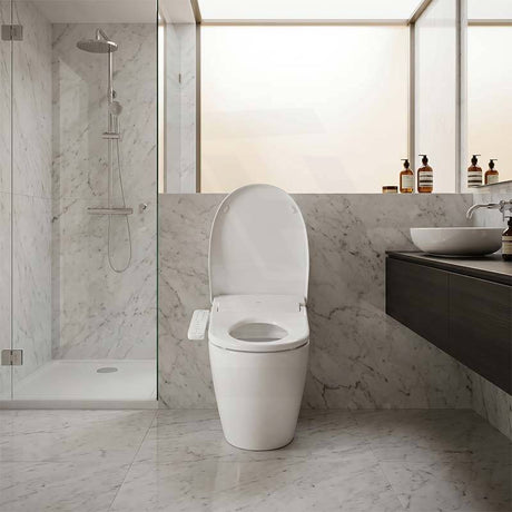 Intelligent Electric Toilet Cover Seat with Instant Water Heating and Air Dryer for Toilet