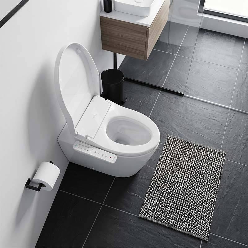 Intelligent Electric Toilet Cover Seat with Instant Water Heating and Air Dryer for Toilet - Two Shapes Available