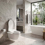 Intelligent Electric Toilet Cover Seat with Instant Water Heating and Air Dryer for Toilet - Two Shapes Available