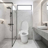 Intelligent Electric Toilet Cover Seat with Instant Water Heating and Air Dryer for Toilet - Two Shapes Available