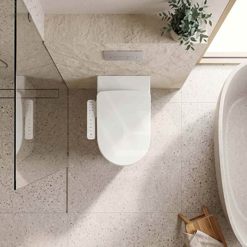 Intelligent Electric Toilet Cover Seat with Instant Water Heating and Air Dryer for Toilet - Two Shapes Available