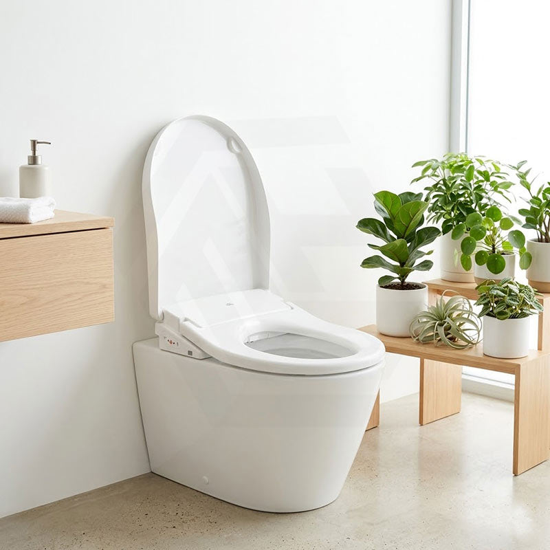 Intelligent Electric Remote Control Toilet Cover Seat with Instant Water Heating and Air Dryer for toilet