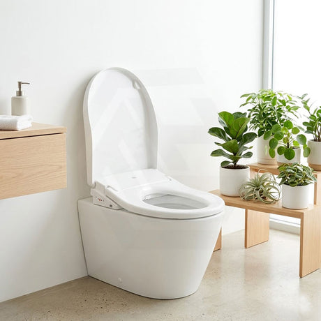 Intelligent Electric Remote Control Toilet Cover Seat with Instant Water Heating and Air Dryer for toilet