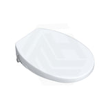 480x370mm Round Toilet Cover Seat with Posterior Wash and Self Nozzle Cleaning for toilet - White