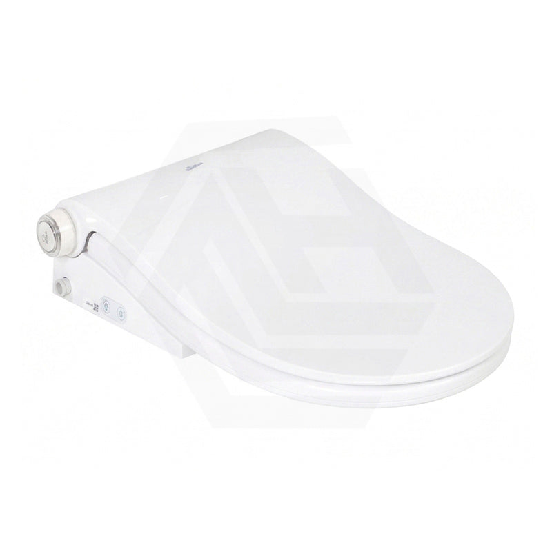 Smart Heated Bidet Seat with Built-in Speaker for D Shape / Round Shape Toilets 500x365/390x108mm - Variant Colour