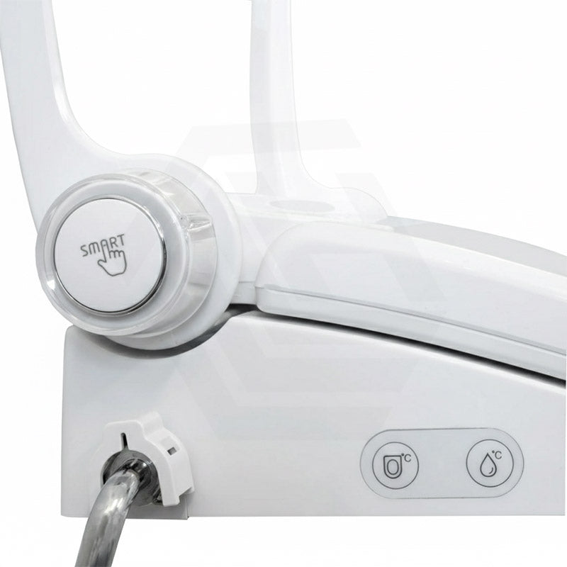 Smart Heated Bidet Seat with Built-in Speaker for D Shape / Round Shape Toilets 500x365/390x108mm - Variant Colour