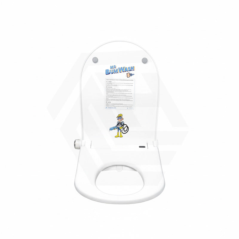 Smart Heated Bidet Seat with Built-in Speaker for D Shape / Round Shape Toilets 500x365/390x108mm - Variant Colour