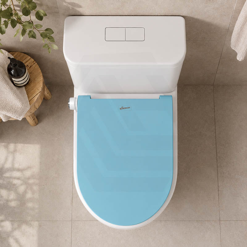 Smart Heated Bidet Seat with Built-in Speaker for D Shape / Round Shape Toilets 500x365/390x108mm - Variant Colour