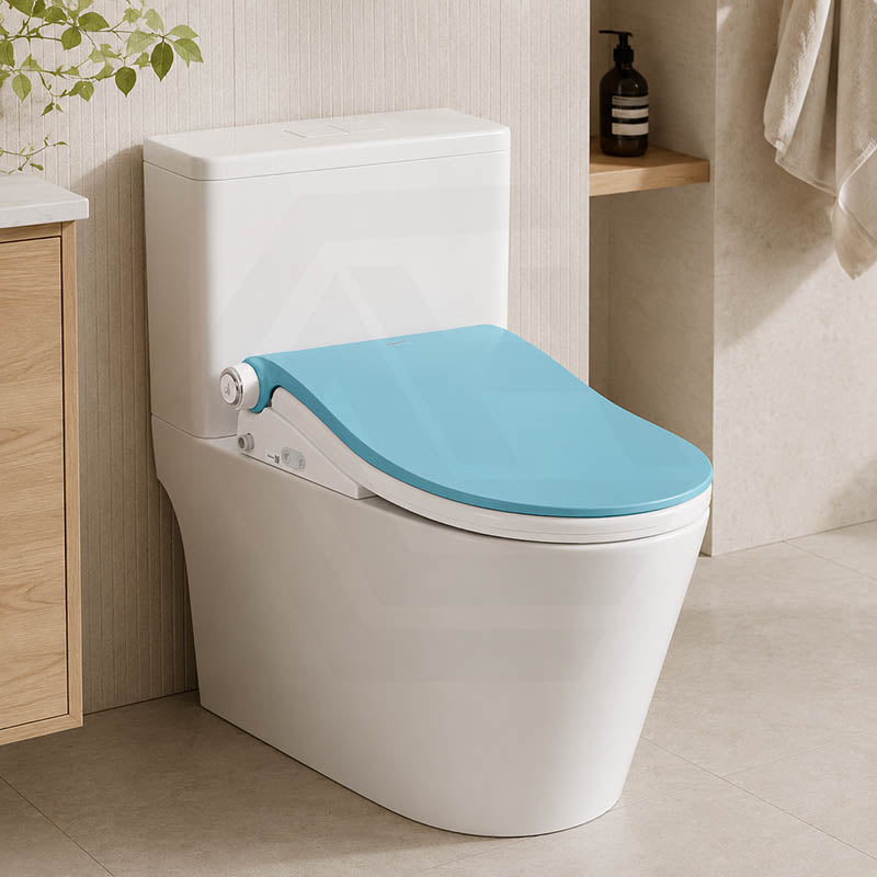 Smart Heated Bidet Seat with Built-in Speaker for D Shape / Round Shape Toilets 500x365/390x108mm - Variant Colour