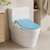 Smart Heated Bidet Seat with Built-in Speaker for D Shape / Round Shape Toilets 500x365/390x108mm - Variant Colour