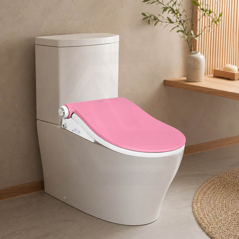 Smart Heated Bidet Seat with Built-in Speaker for D Shape / Round Shape Toilets 500x365/390x108mm - Variant Colour
