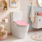 Smart Heated Bidet Seat with Built-in Speaker for D Shape / Round Shape Toilets 500x365/390x108mm - Variant Colour
