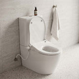 Smart Heated Bidet Seat with Built-in Speaker for D Shape / Round Shape Toilets 500x365/390x108mm - Variant Colour