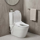 Smart Heated Bidet Seat with Built-in Speaker for D Shape / Round Shape Toilets 500x365/390x108mm - Variant Colour
