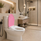 Smart Heated Bidet Seat with Built-in Speaker for D Shape / Round Shape Toilets 500x365/390x108mm - Variant Colour
