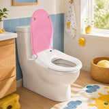 Smart Heated Bidet Seat with Built-in Speaker for D Shape / Round Shape Toilets 500x365/390x108mm - Variant Colour