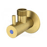 Linkware DAN ELLE Solid Brass 1/4 Turn Ceramic Disk Mini Cistern Cock Variant Colour Available