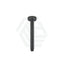 200/400mm Norico Round Ceiling Shower Arm Gunmetal Grey