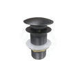 M#1(Gunmetal Grey) 32/40Mm Gunmetal Grey Mushroom Solid Brass Basin Pop Up Waste No Overflow Wastes