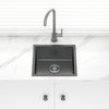 Stainless Steel Kitchen Sink 440mm Dark Grey