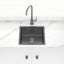 Stainless Steel Kitchen Sink 440mm Dark Grey