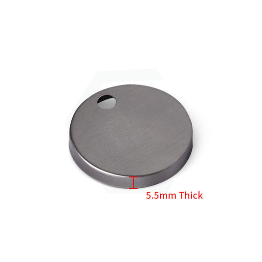 M#1(Gunmetal Grey) 5.5Mm Thick Round Hinge Covers For Seat Cover Sc1064-5.5 Toilet Accessories