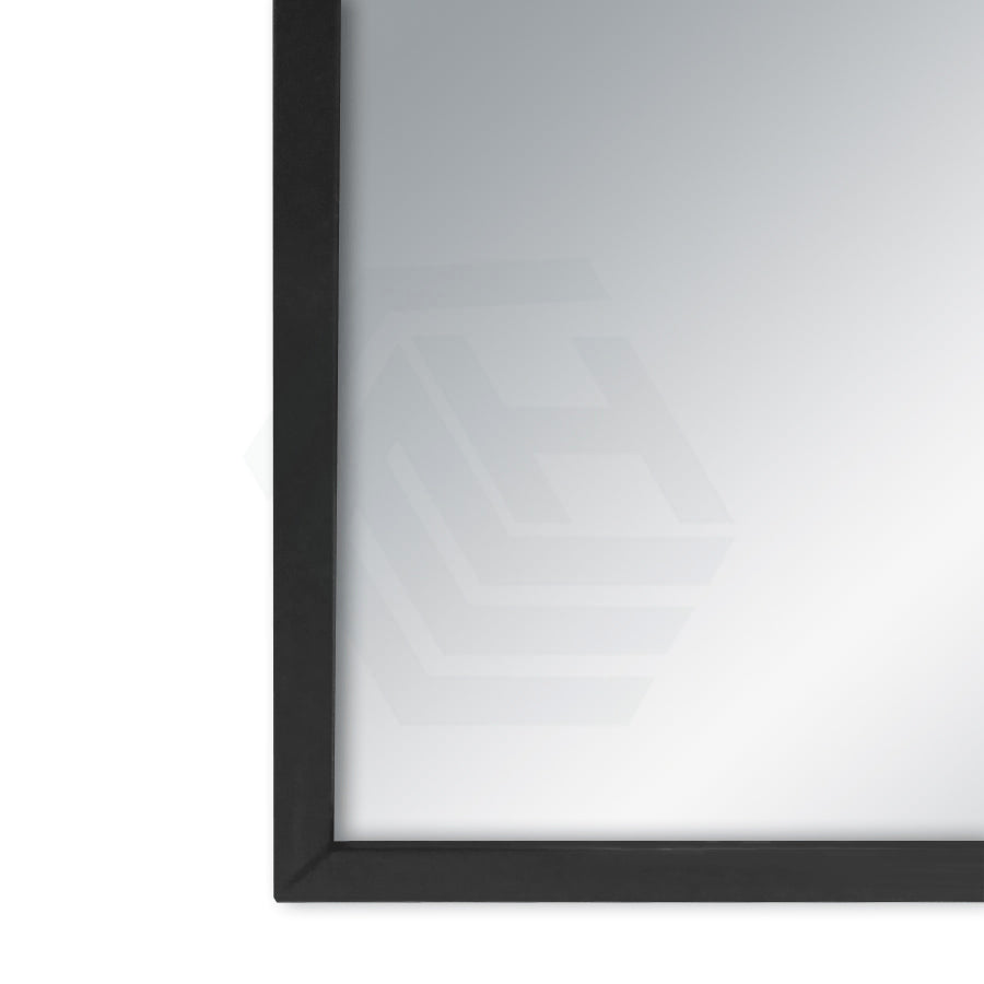 M#1(Gunmetal Grey) 600X900Mm Gunmetal Grey Aluminum Framed Arch Wall Mirror Vertical Or Horizontal