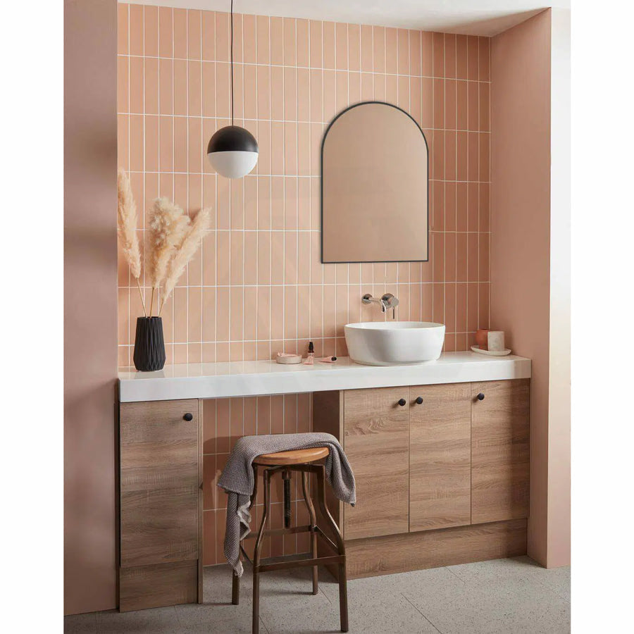 M#1(Gunmetal Grey) 600X900Mm Gunmetal Grey Aluminum Framed Arch Wall Mirror Vertical Or Horizontal