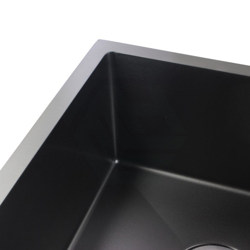 710X450X205Mm 1.2Mm Dark Grey Stainless Steel Handmade Double Bowls Top/undermount Kitchen Sink