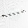 M#1(Gunmetal Grey) Fienza Axle 900Mm Double Towel Rail Gun Metal Gunmetal Grey Rails