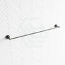 M#1(Gunmetal Grey) Fienza Axle 900Mm Single Towel Rail Gun Metal Gunmetal Grey Rails