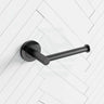 M#1(Gunmetal Grey) Fienza Axle Roll Holder Gun Metal Gunmetal Grey Toilet Paper Holders