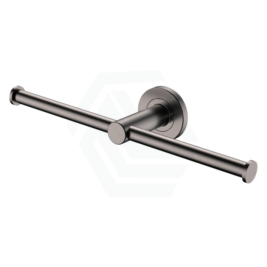 Fienza Kaya Double Roll Holder Gun Metal