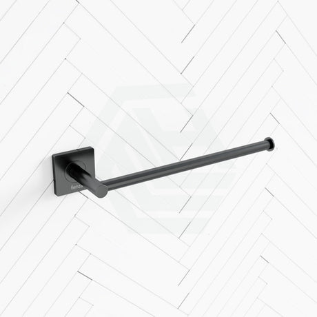 M#1(Gunmetal Grey) Fienza Sansa Gun Metal Hand Towel Rail/Roll Holder Gunmetal Grey Holders