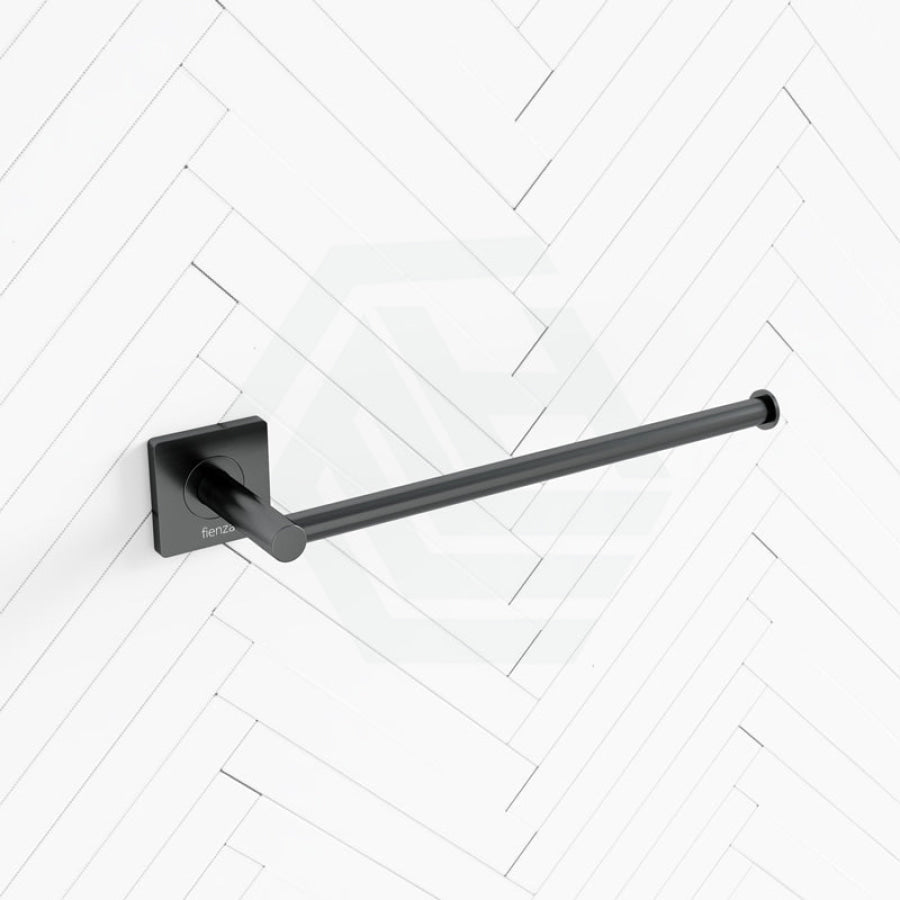 M#1(Gunmetal Grey) Fienza Sansa Gun Metal Hand Towel Rail/Roll Holder Gunmetal Grey Holders