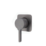 Sansa Wall Mixer, Gun Metal, Soft Square Plate