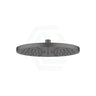 M#1(Gunmetal Grey) Norico 250Mm 10 Inch Solid Brass Brushed Gunmetal Grey Round Rainfall Shower Head