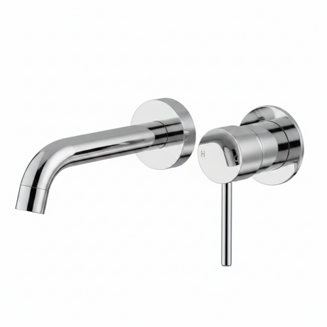 Norico Solid Brass Wall Tap Set with Mixer for Bathtub and Basin Available in Various Colors
