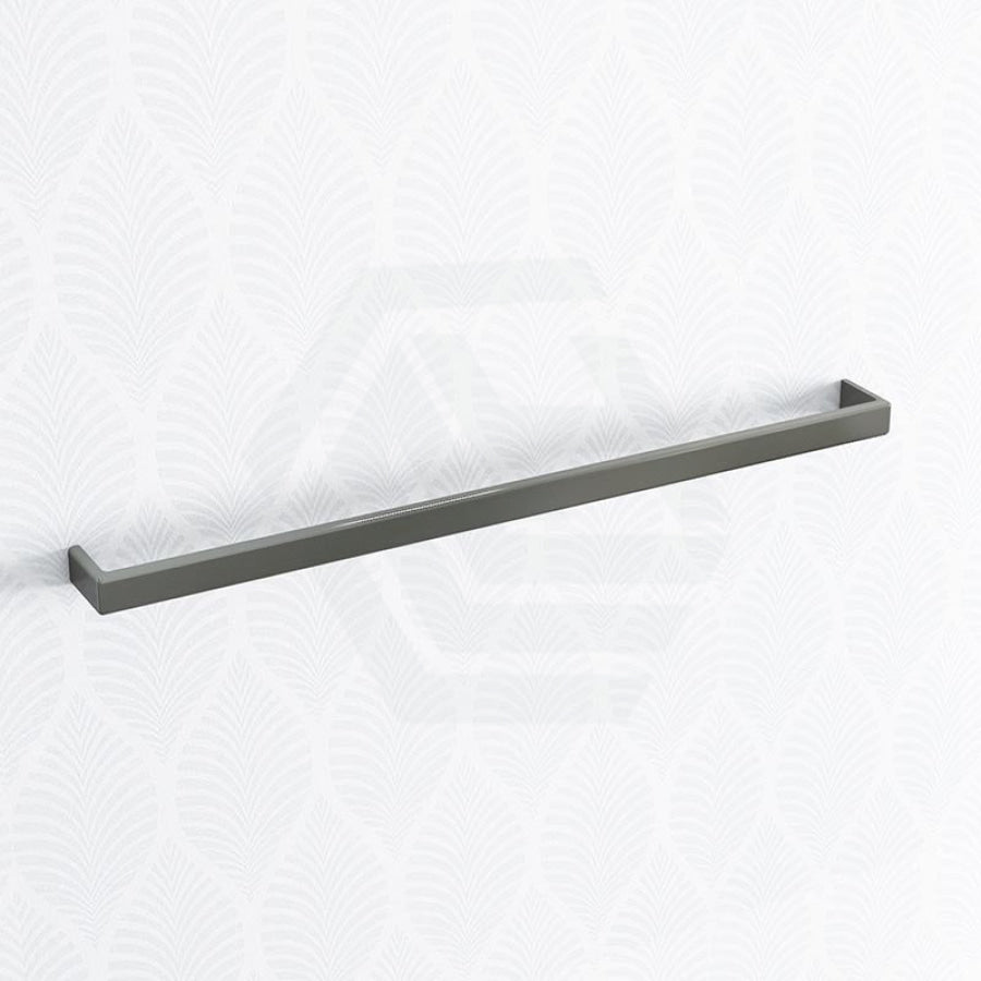 Norico Cavallo 600/800mm Square Gunmetal Grey Single Towel Rail Stainless Steel 304 Bathroom