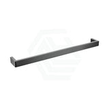 Norico Cavallo 600/800mm Square Gunmetal Grey Single Towel Rail Stainless Steel 304 Bathroom