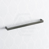 Norico Cavallo 600/800mm Square Gunmetal Grey Single Towel Rail Stainless Steel 304 Bathroom