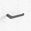M#1(Gunmetal Grey) Norico Esperia 170Mm Brushed Gunmetal Grey Toilet Paper Holder Wall Mounted