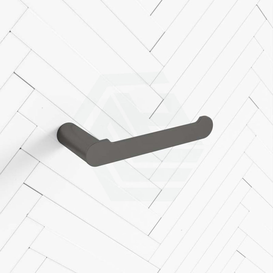 M#1(Gunmetal Grey) Norico Esperia 170Mm Brushed Gunmetal Grey Toilet Paper Holder Wall Mounted
