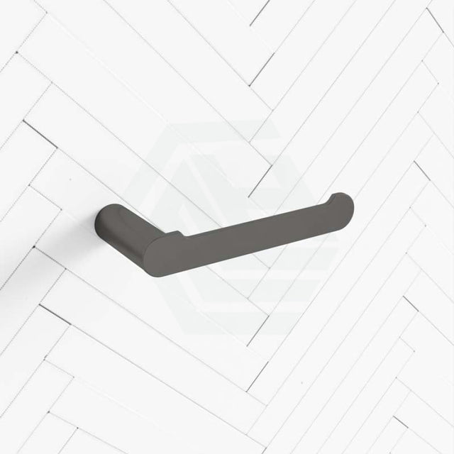 M#1(Gunmetal Grey) Norico Esperia 170Mm Brushed Gunmetal Grey Toilet Paper Holder Wall Mounted